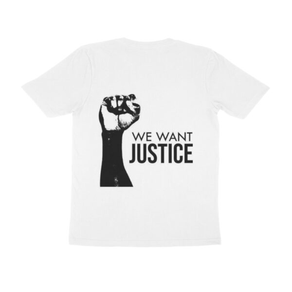 #WeWantJustice t-shirt (His) - Image 2