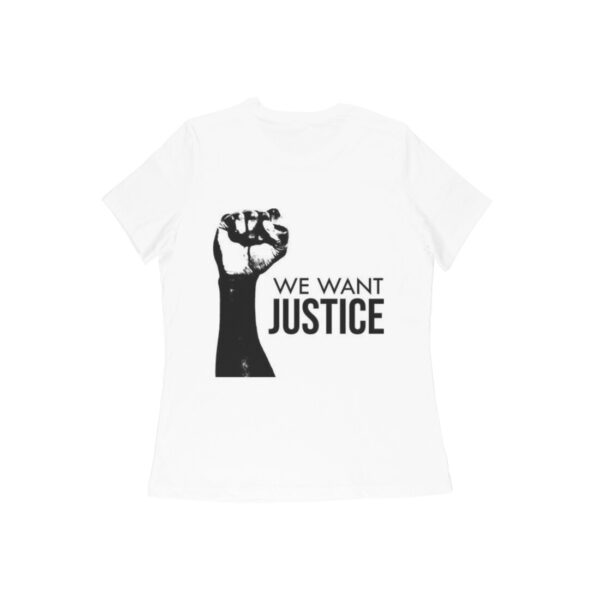 #WeWantJustice t-shirt (Her) - Image 2