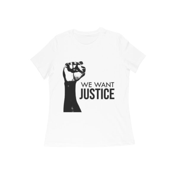 #WeWantJusticewithSpine t-shirt (Her)